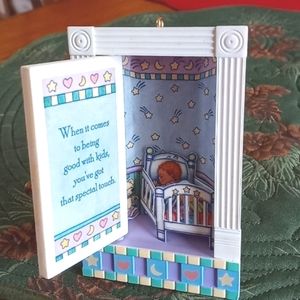 Hallmark 2002 Baby Sleeping Ornament